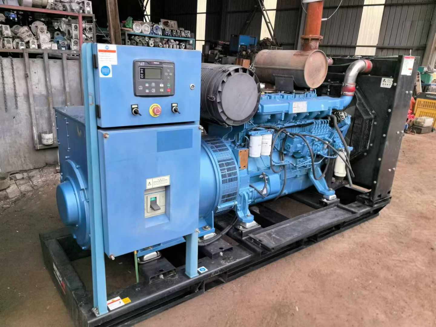 紫金500kW 柴油发电机组可带动设备功率的计算公式是什么?